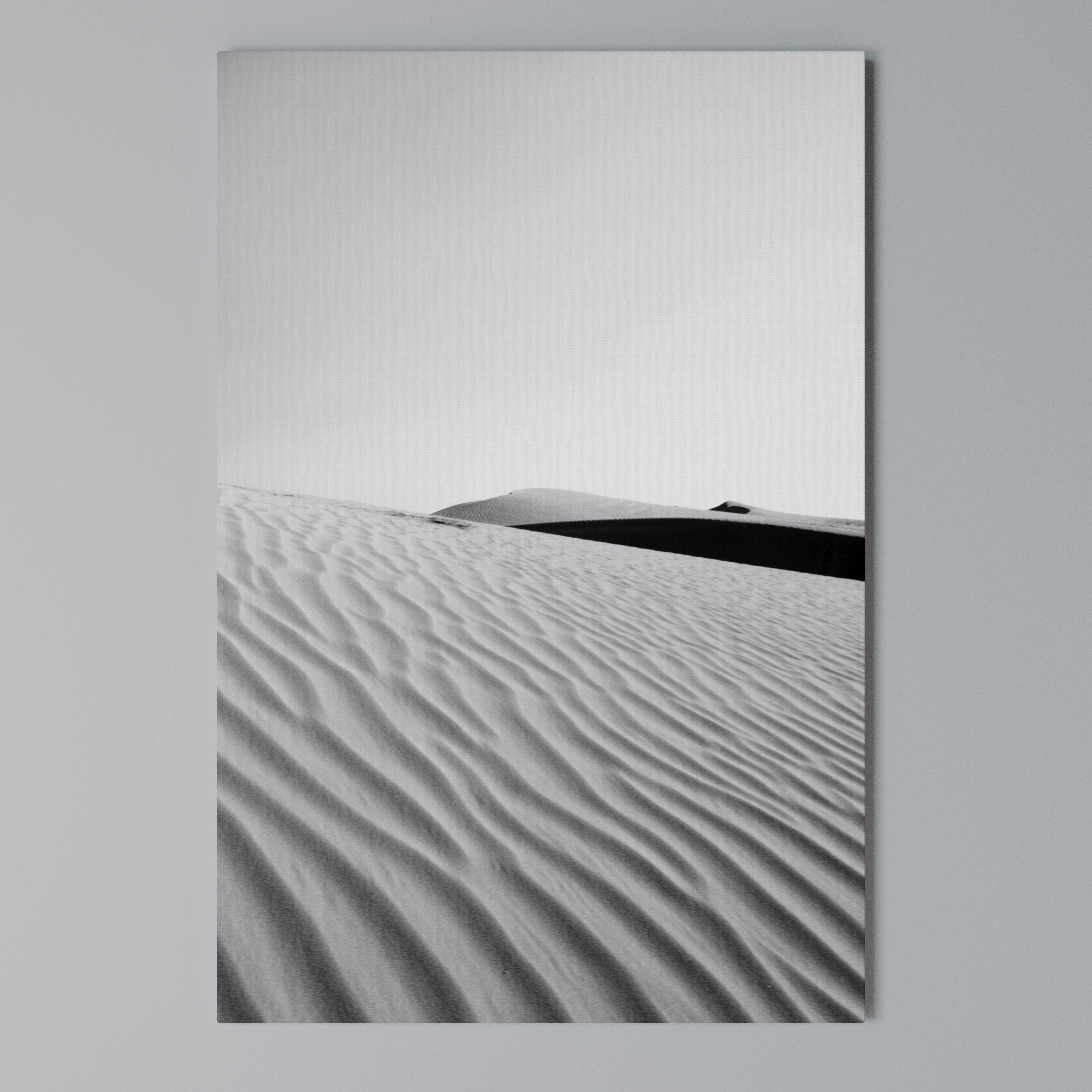 SAND INFINITY Vertical Canvas Print