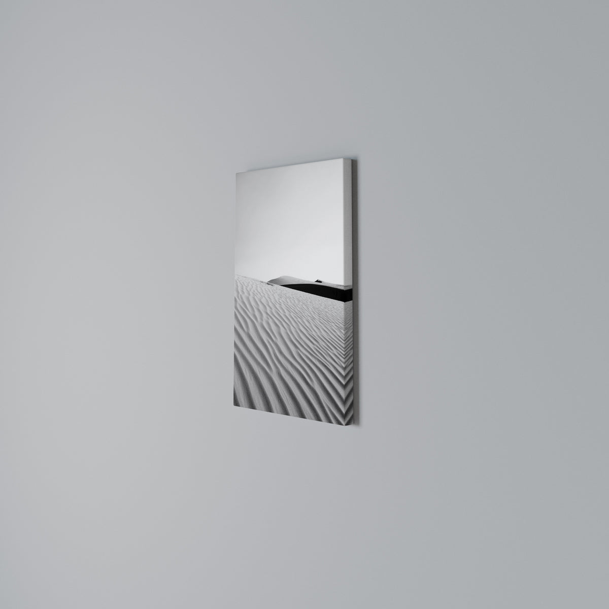 SAND INFINITY Vertical Canvas Print