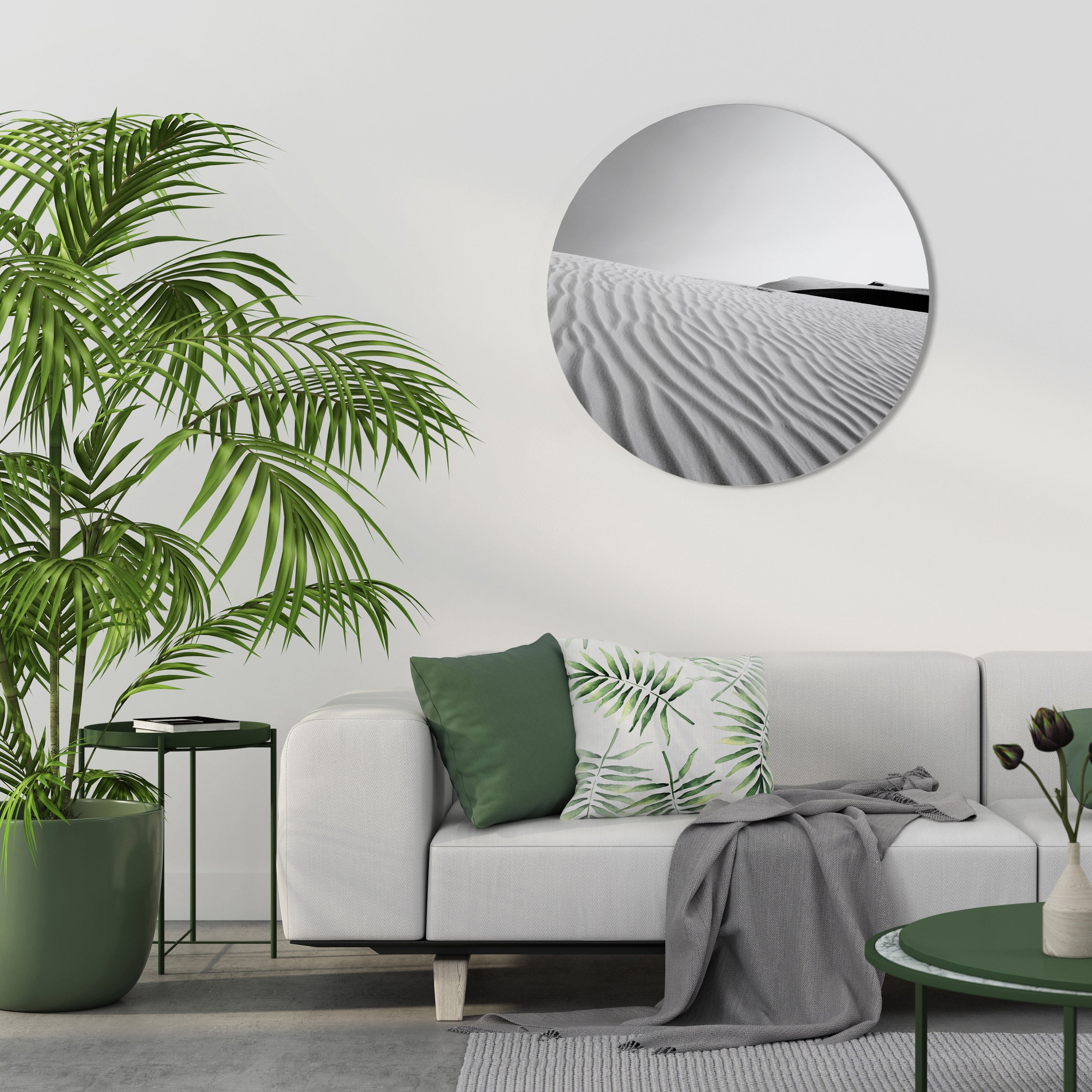 Décoration murale ronde SAND INFINITY