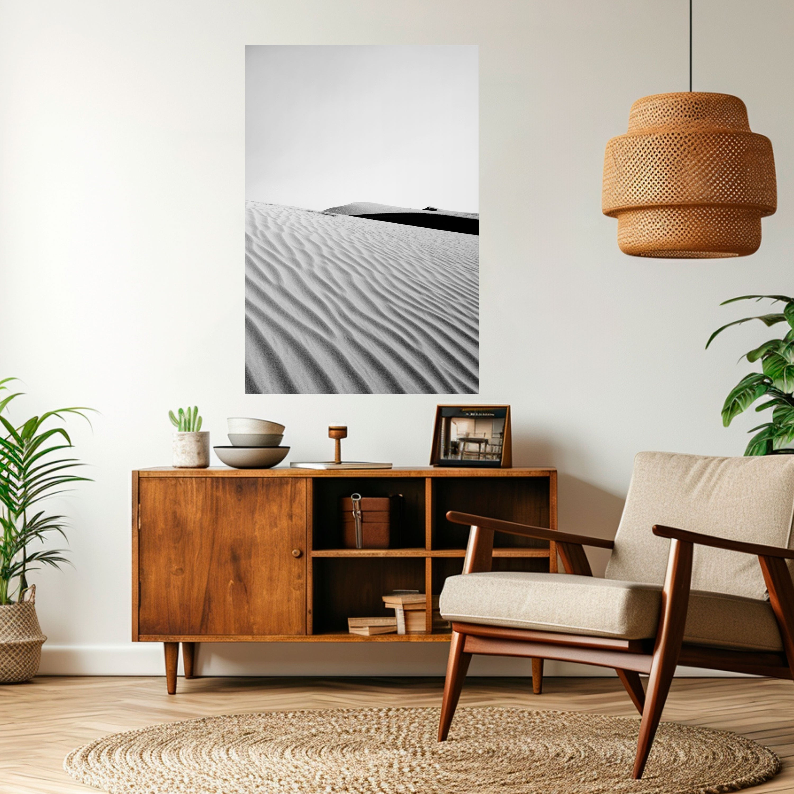 Affiche verticale autocollante SAND INFINITY