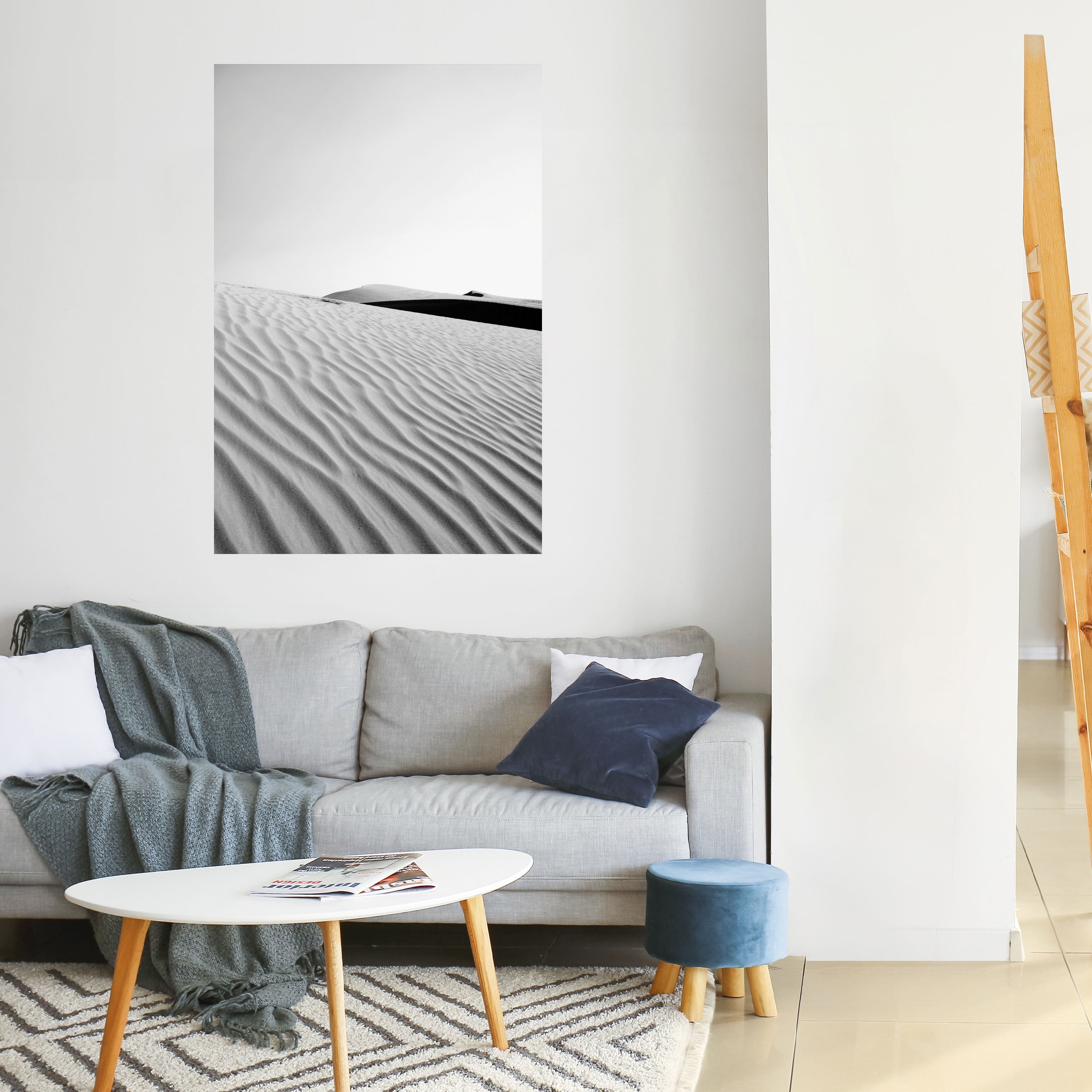 Affiche verticale autocollante SAND INFINITY