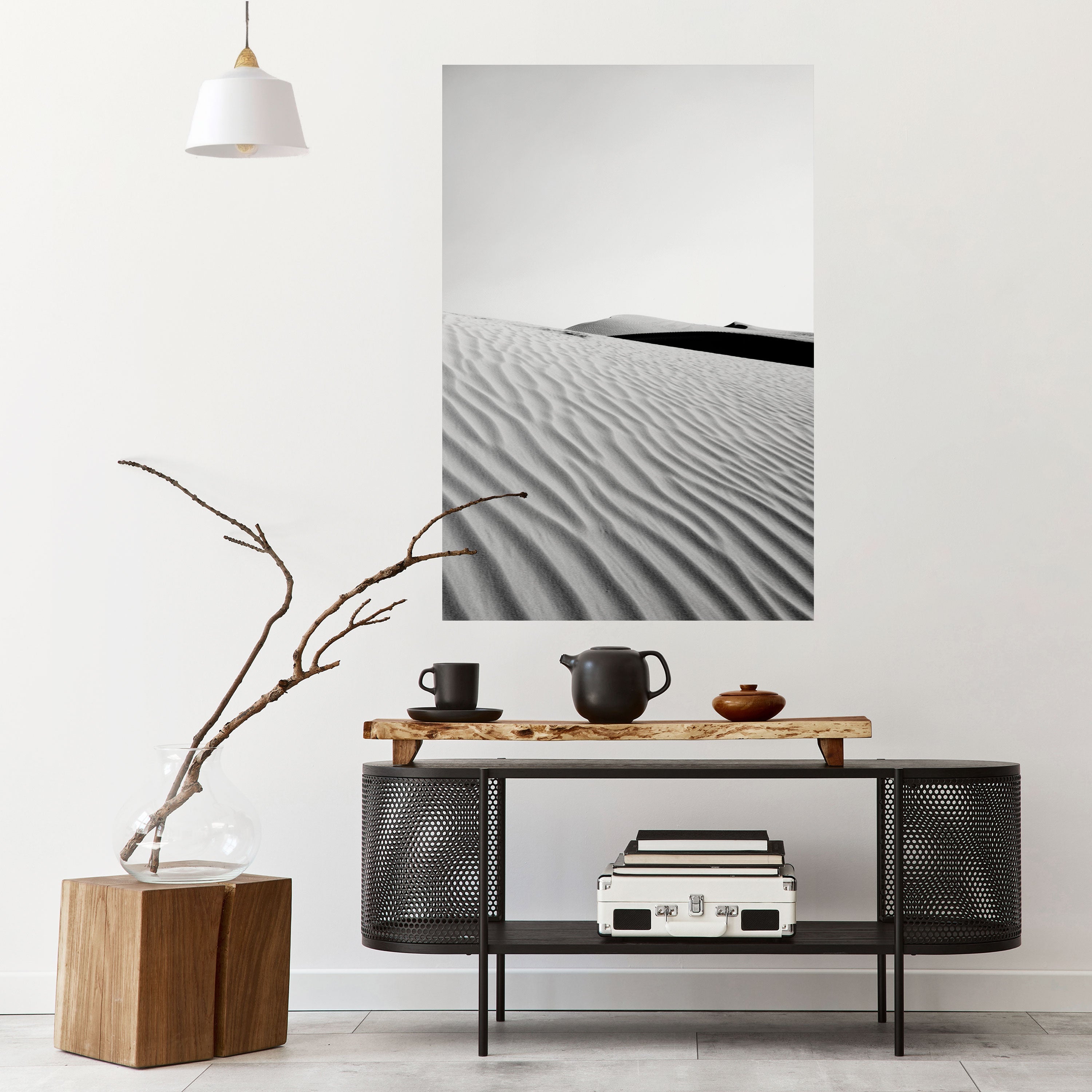 Affiche verticale autocollante SAND INFINITY