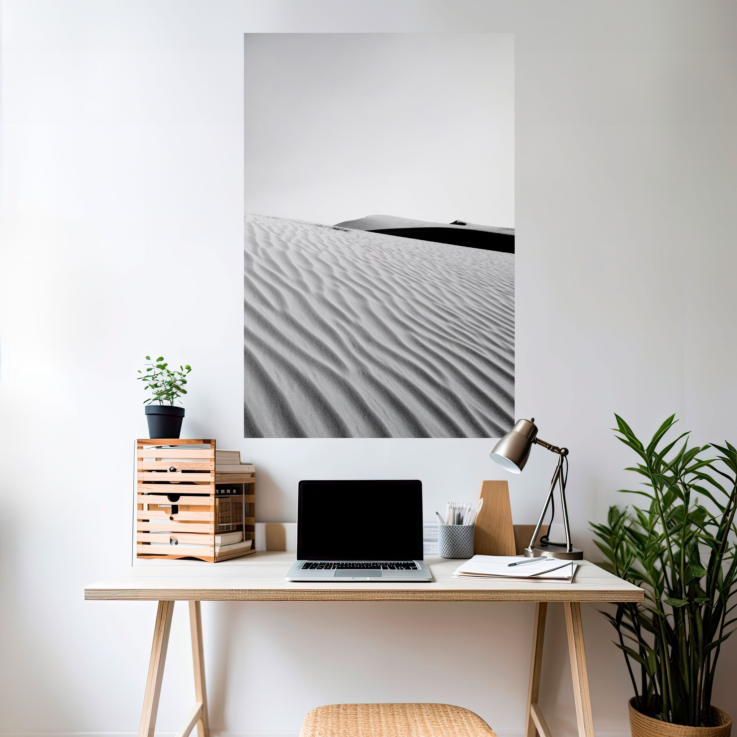 Affiche verticale autocollante SAND INFINITY