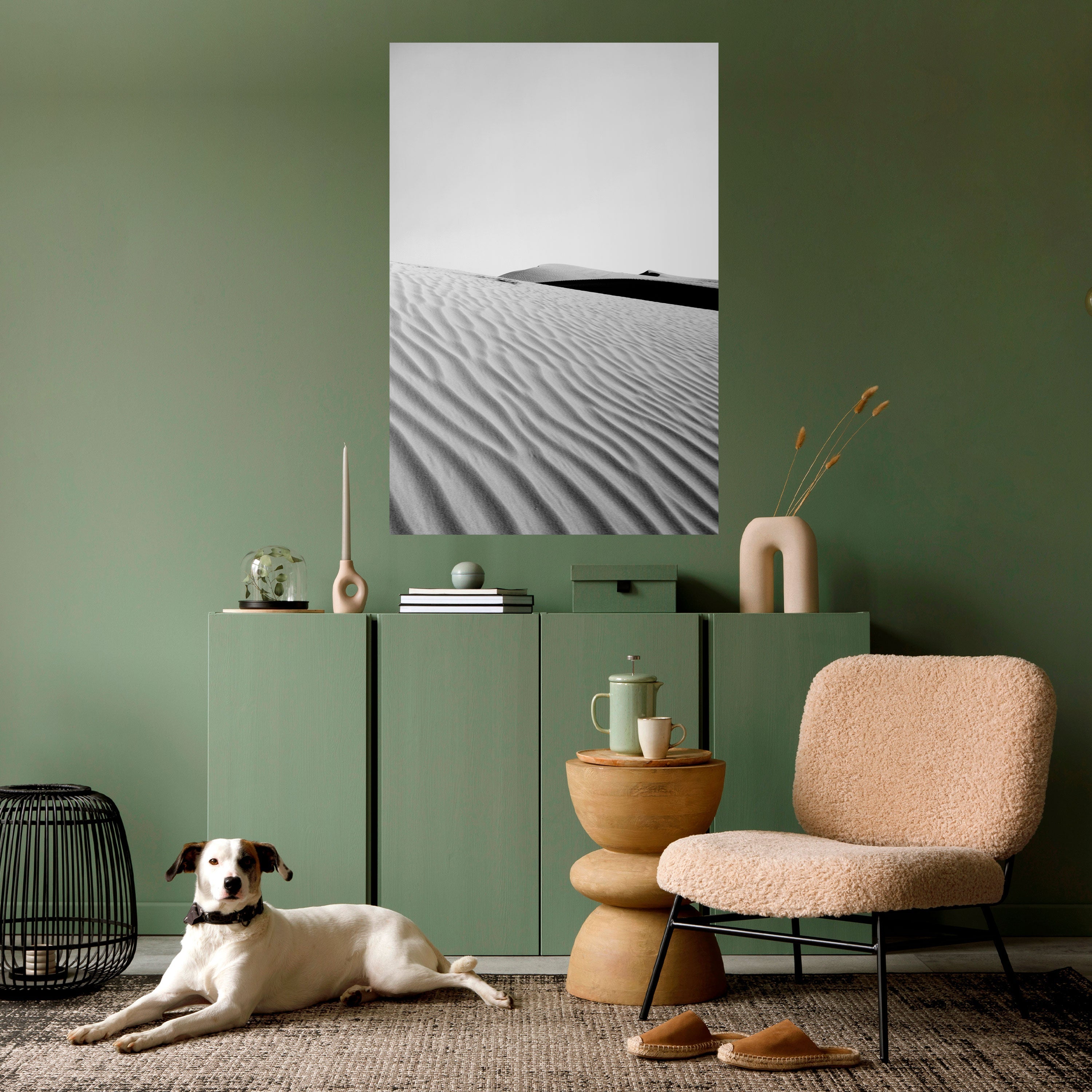 Affiche verticale autocollante SAND INFINITY