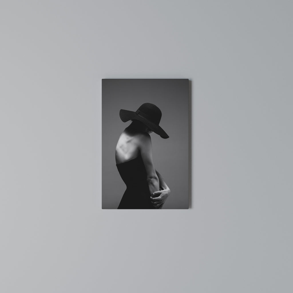 SILHOUETTE OF MYSTERY Vertical Canvas Print
