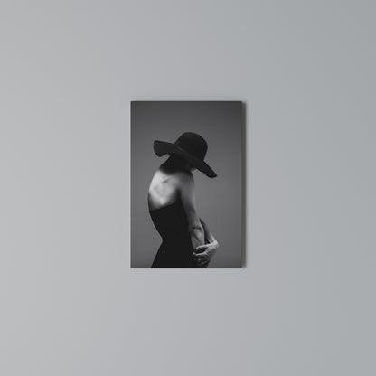 SILHOUETTE OF MYSTERY Vertical Canvas Print