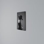 SILHOUETTE OF MYSTERY Vertical Canvas Print