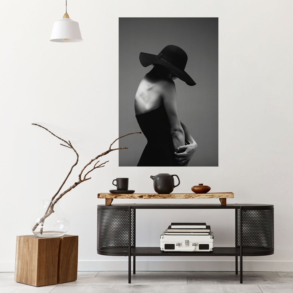 Affiche verticale autocollante SILHOUETTE OF MYSTERY