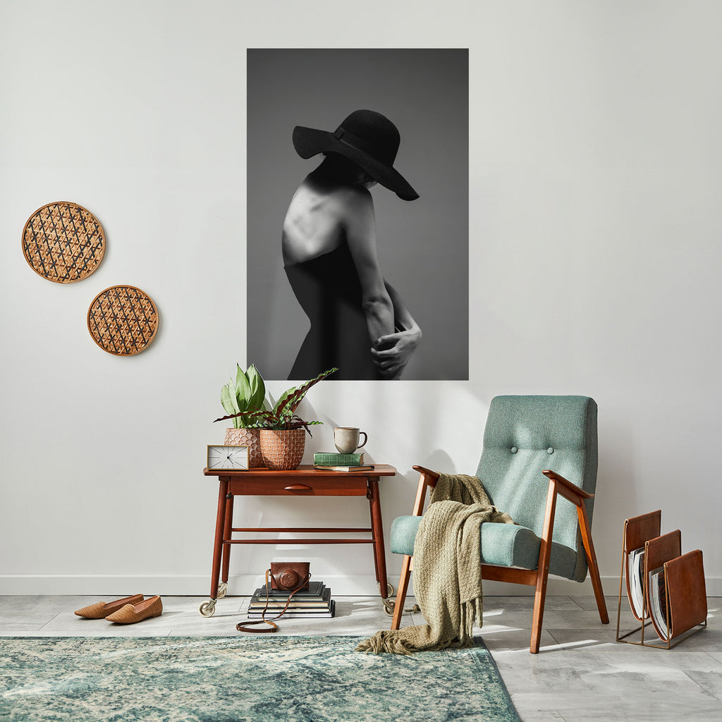 Affiche verticale autocollante SILHOUETTE OF MYSTERY