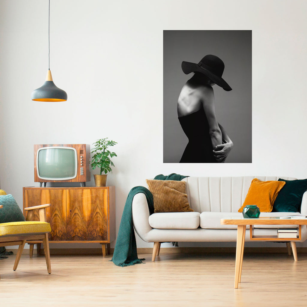 Affiche verticale autocollante SILHOUETTE OF MYSTERY