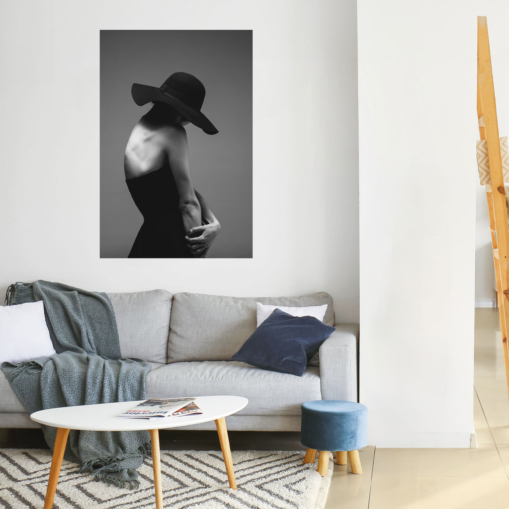 Affiche verticale autocollante SILHOUETTE OF MYSTERY