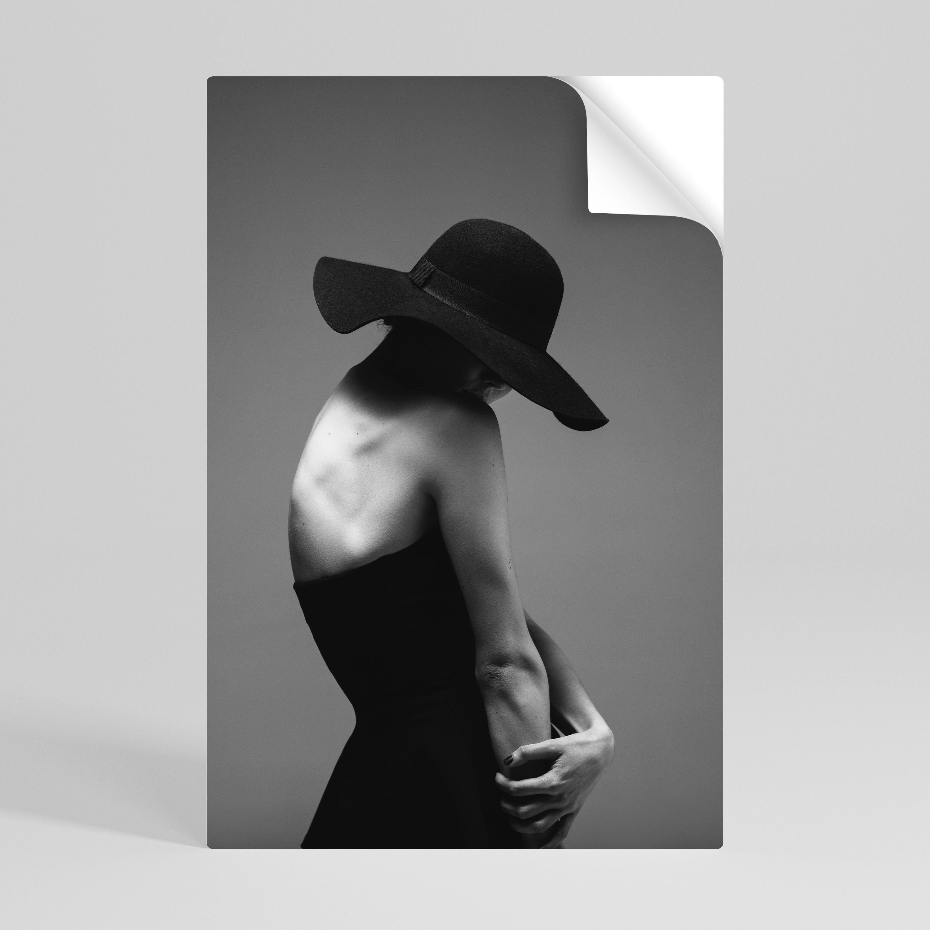 Affiche verticale autocollante SILHOUETTE OF MYSTERY