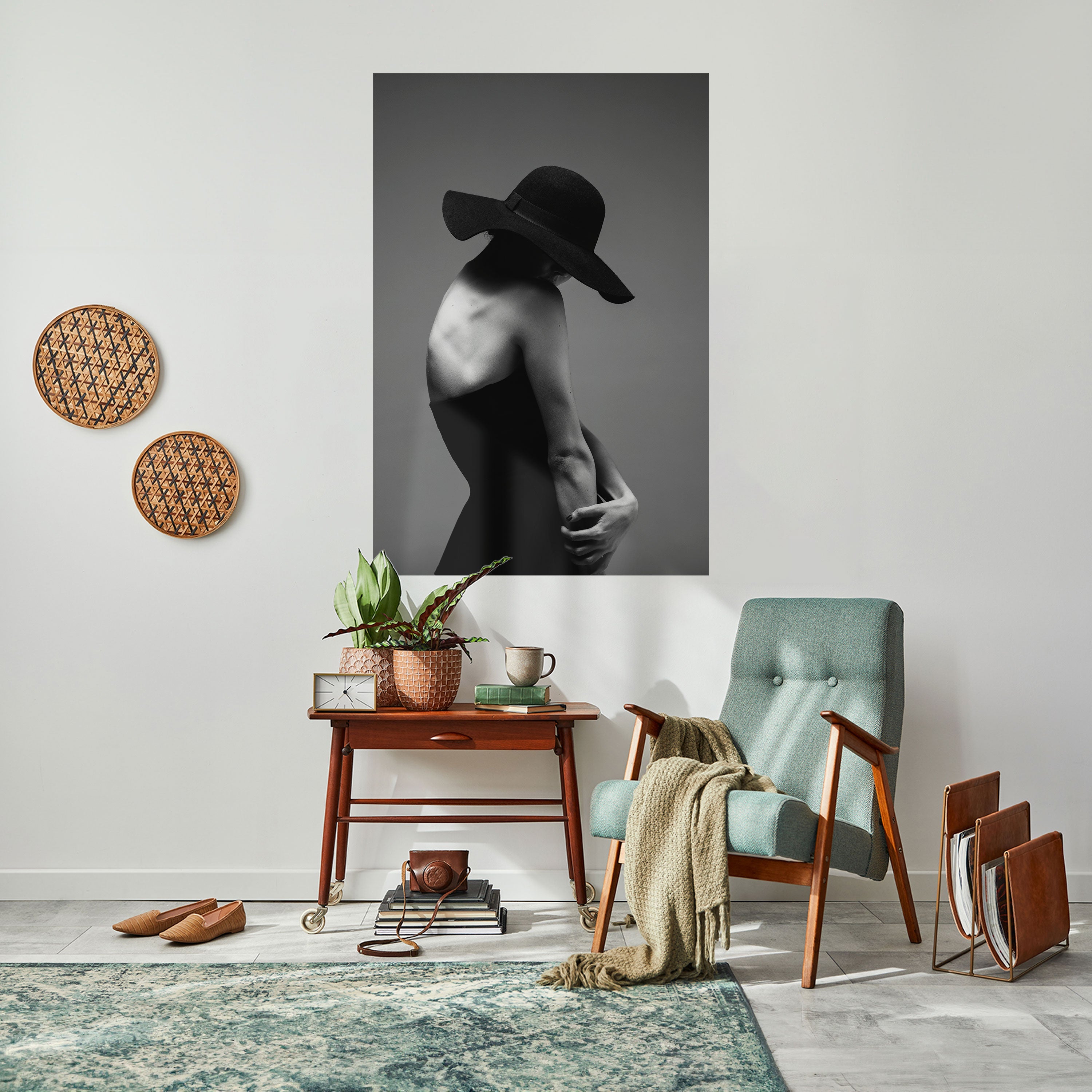 Affiche verticale autocollante SILHOUETTE OF MYSTERY