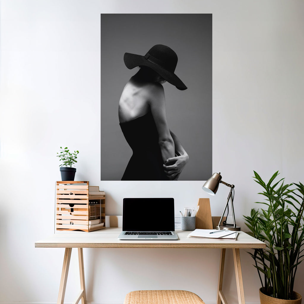 Affiche verticale autocollante SILHOUETTE OF MYSTERY