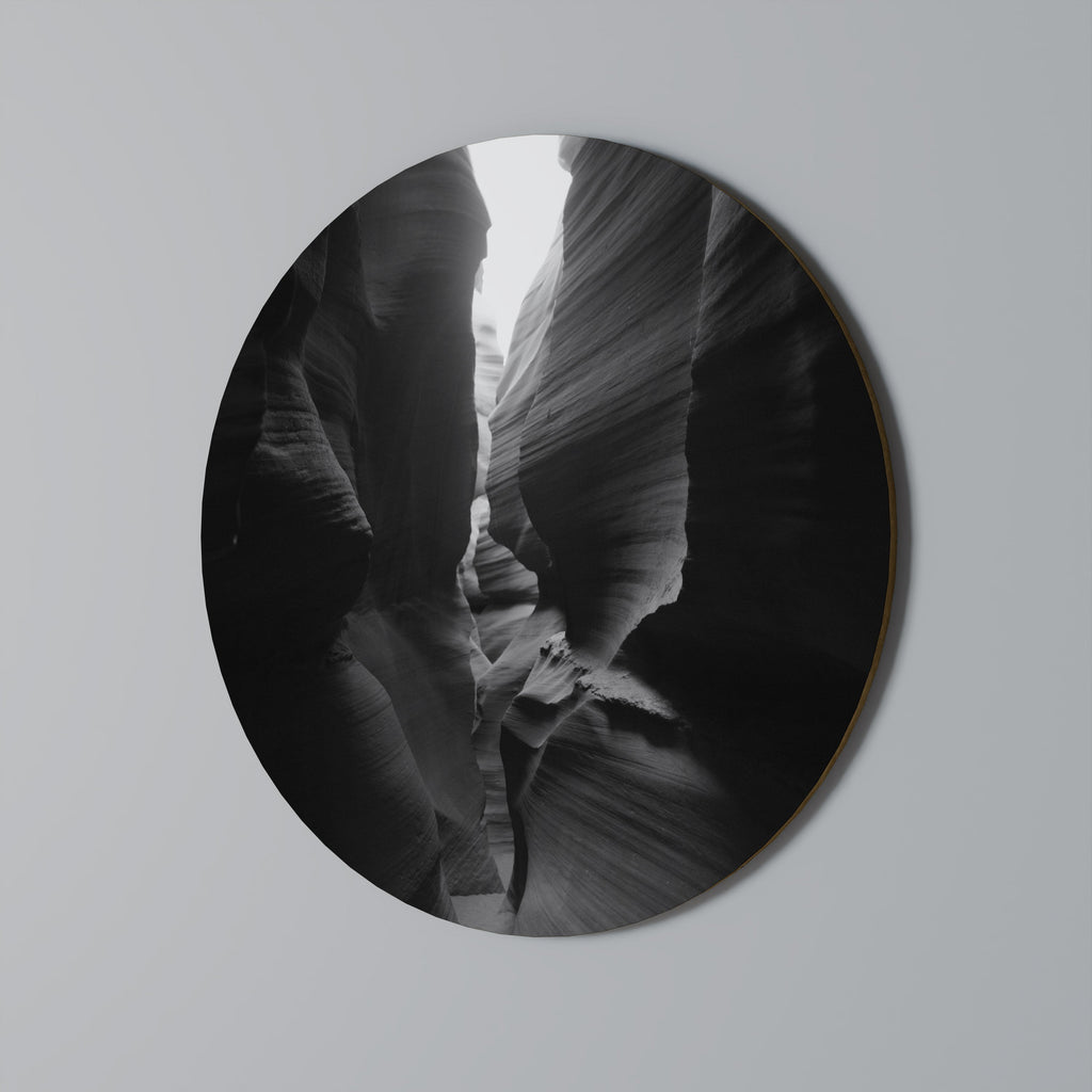 Décoration murale ronde TIME'S WHISPERING CANYON