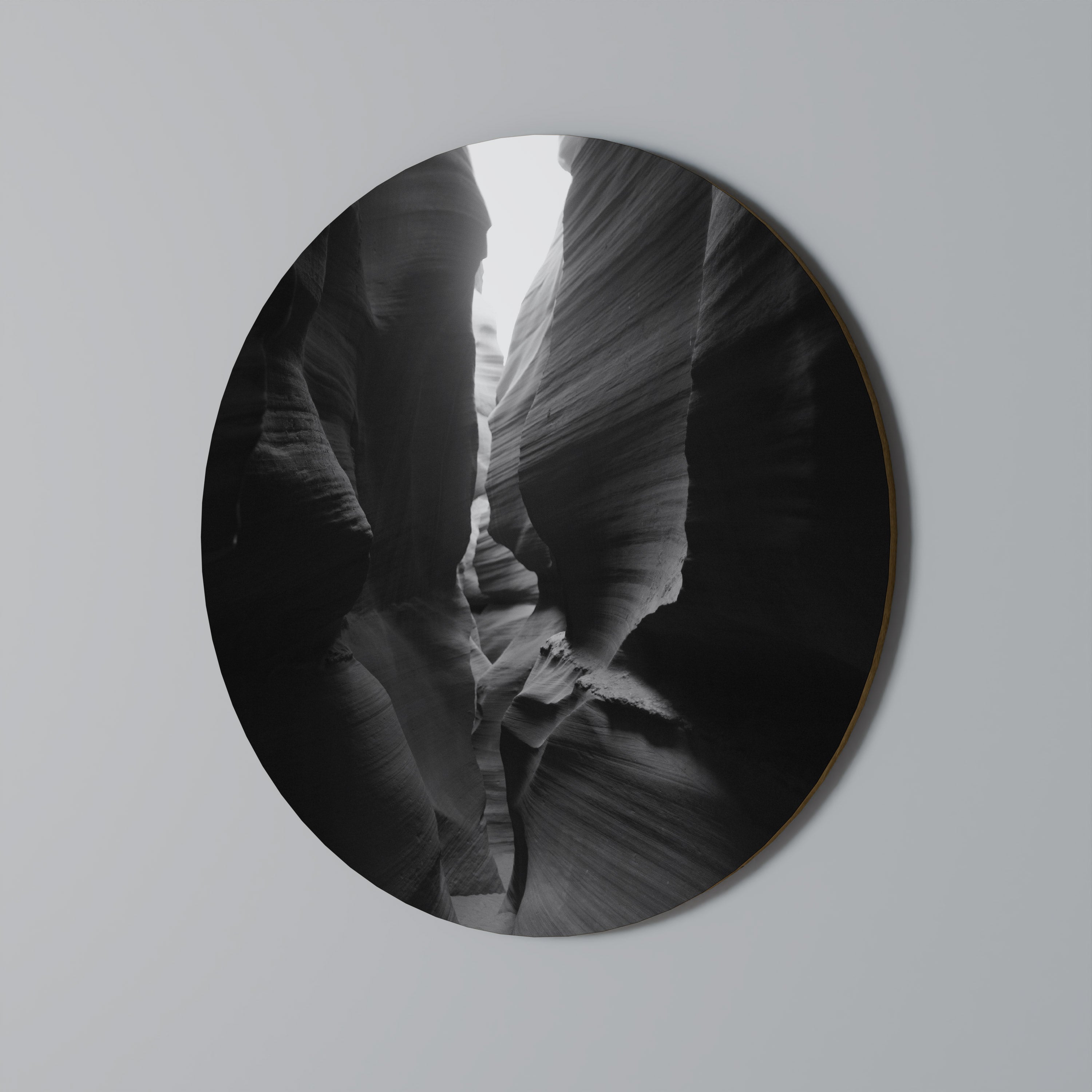 Décoration murale ronde TIME'S WHISPERING CANYON