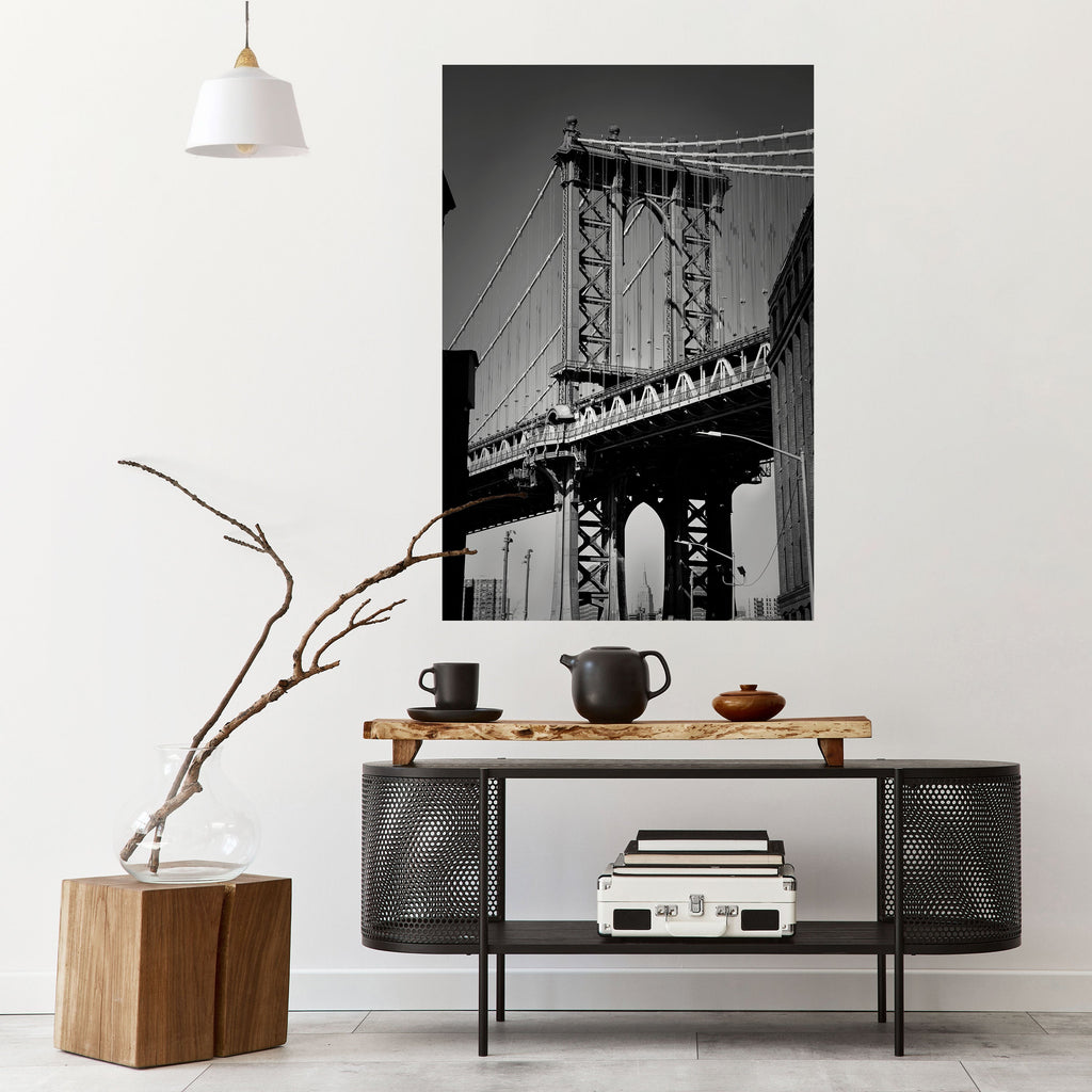 Affiche verticale autocollante « TIMELESS BRIDGE TALES »