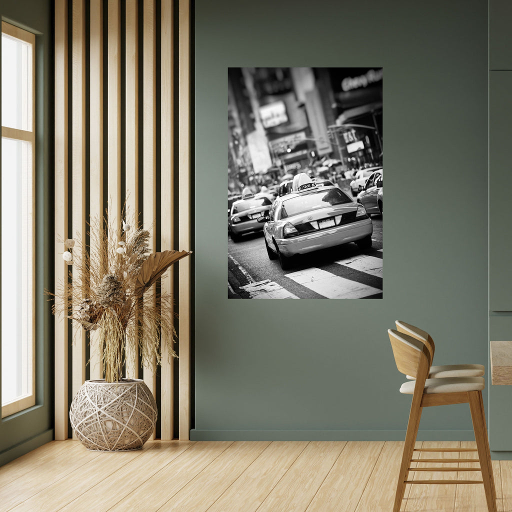 Affiche verticale autocollante « TIMELESS TAXI TALES »
