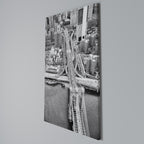 METROPOLITAN MAZE DANCE Vertical Canvas Print