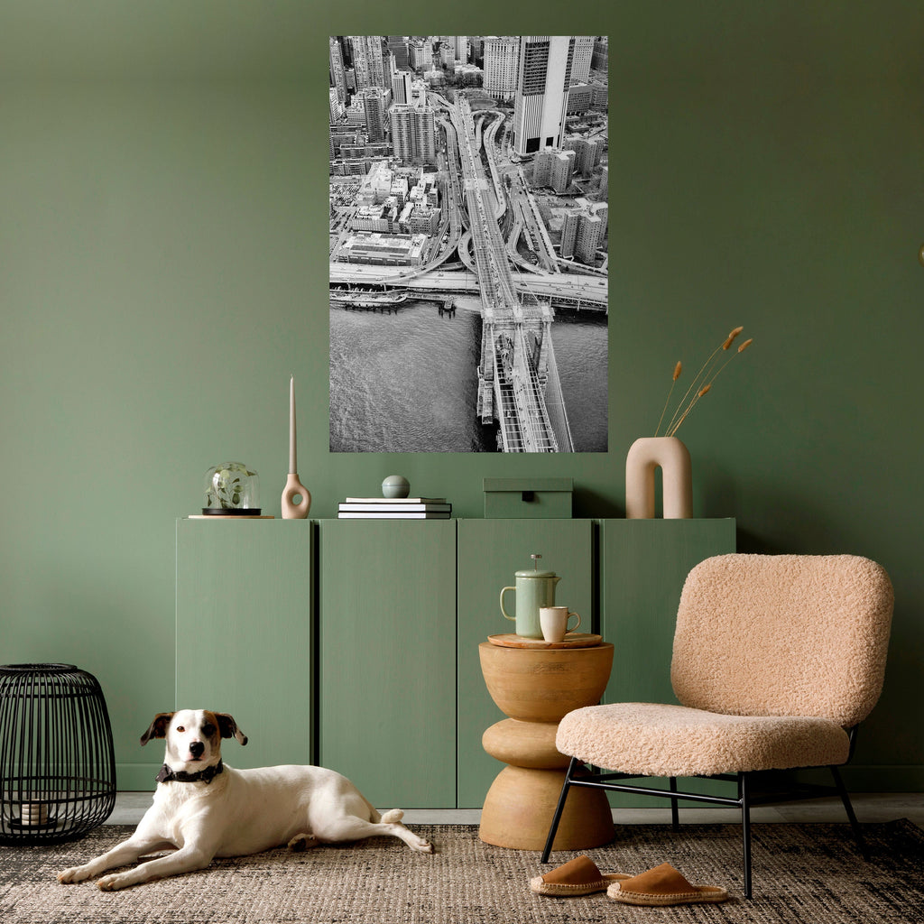 Affiche verticale autocollante « METROPOLITAN MAZE DANCE »