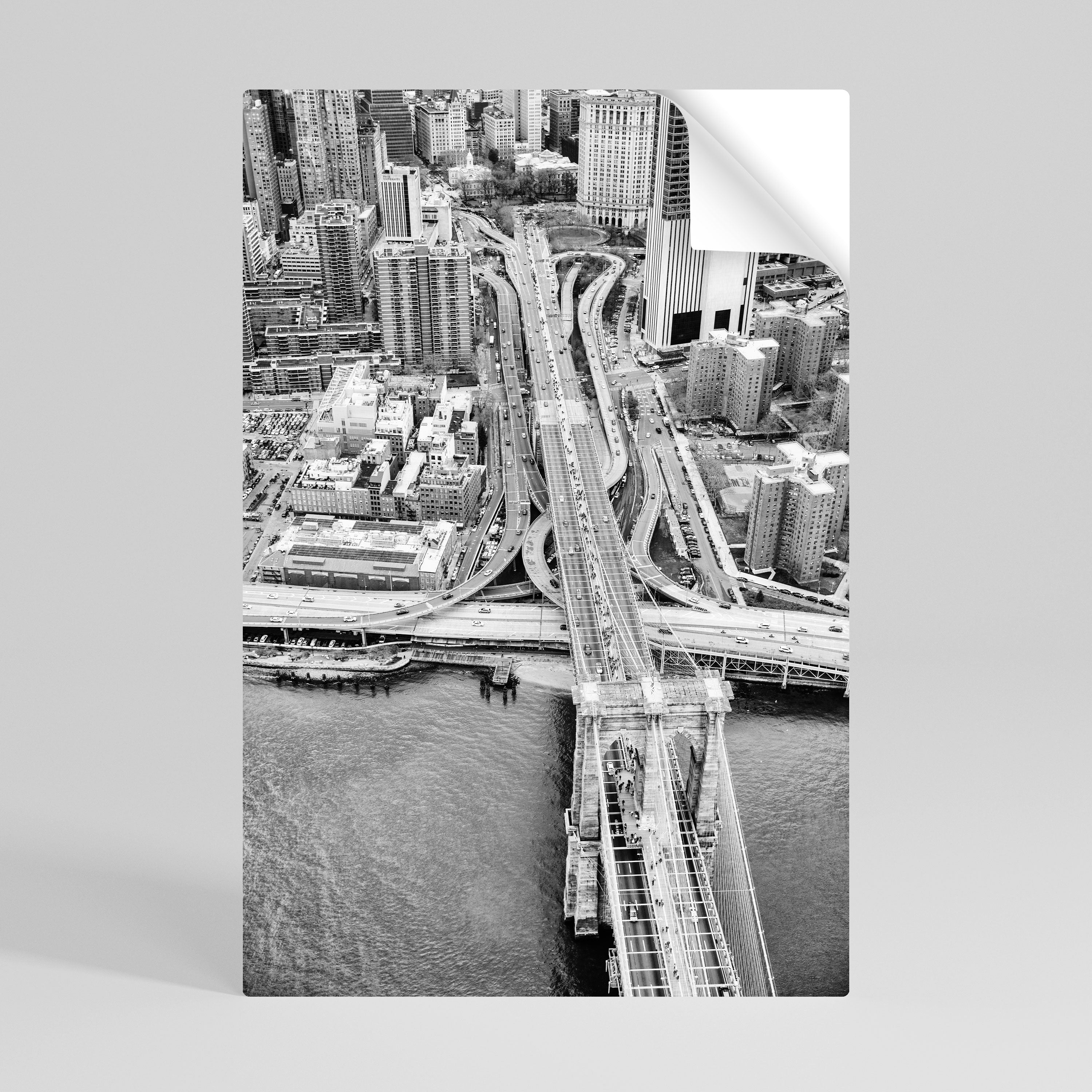 Affiche verticale autocollante « METROPOLITAN MAZE DANCE »