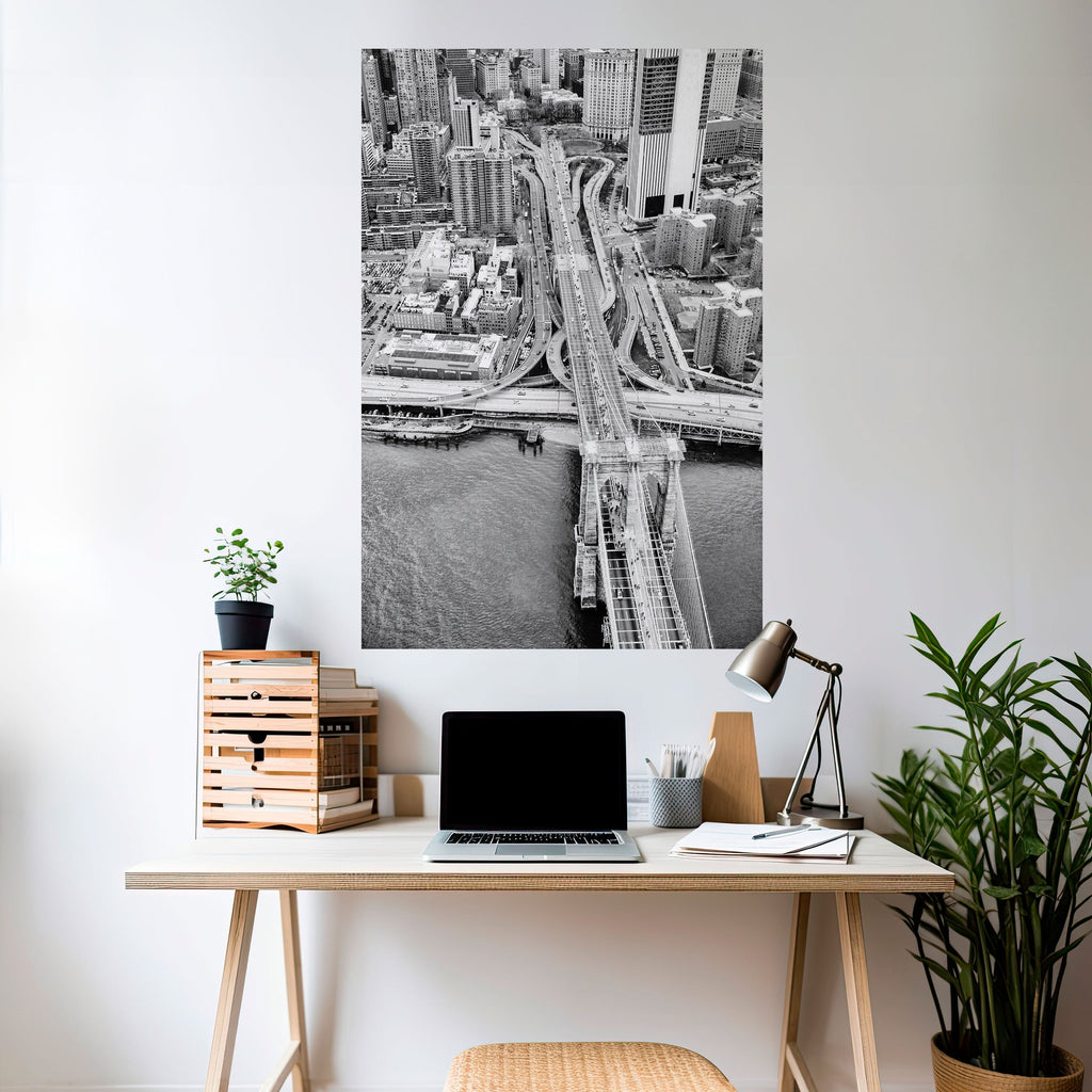 Affiche verticale autocollante « METROPOLITAN MAZE DANCE »