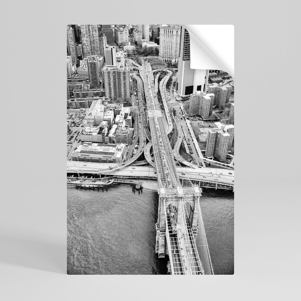 Affiche verticale autocollante « METROPOLITAN MAZE DANCE »