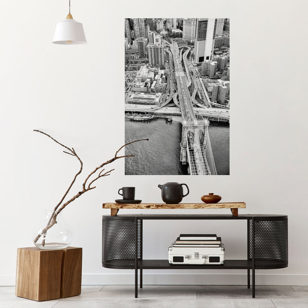 Affiche verticale autocollante « METROPOLITAN MAZE DANCE »