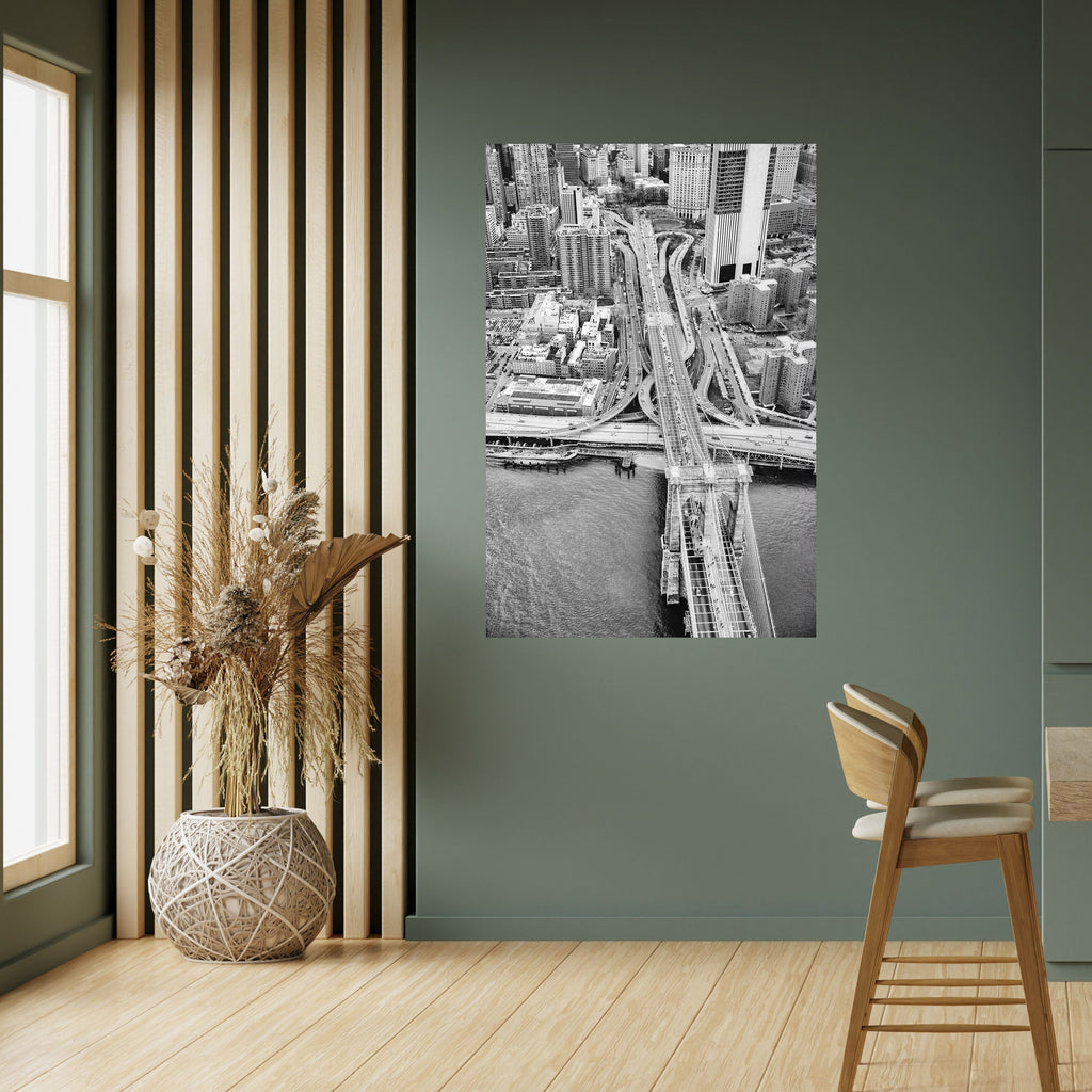 Affiche verticale autocollante « METROPOLITAN MAZE DANCE »