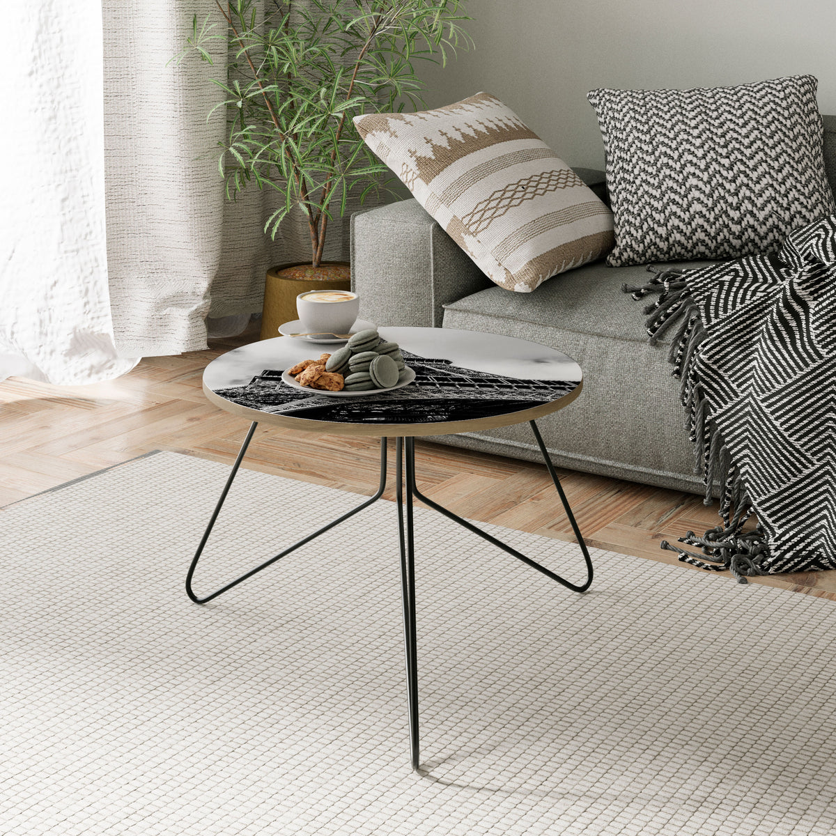 MONOCHROME PARISIAN ICON Coffee Table