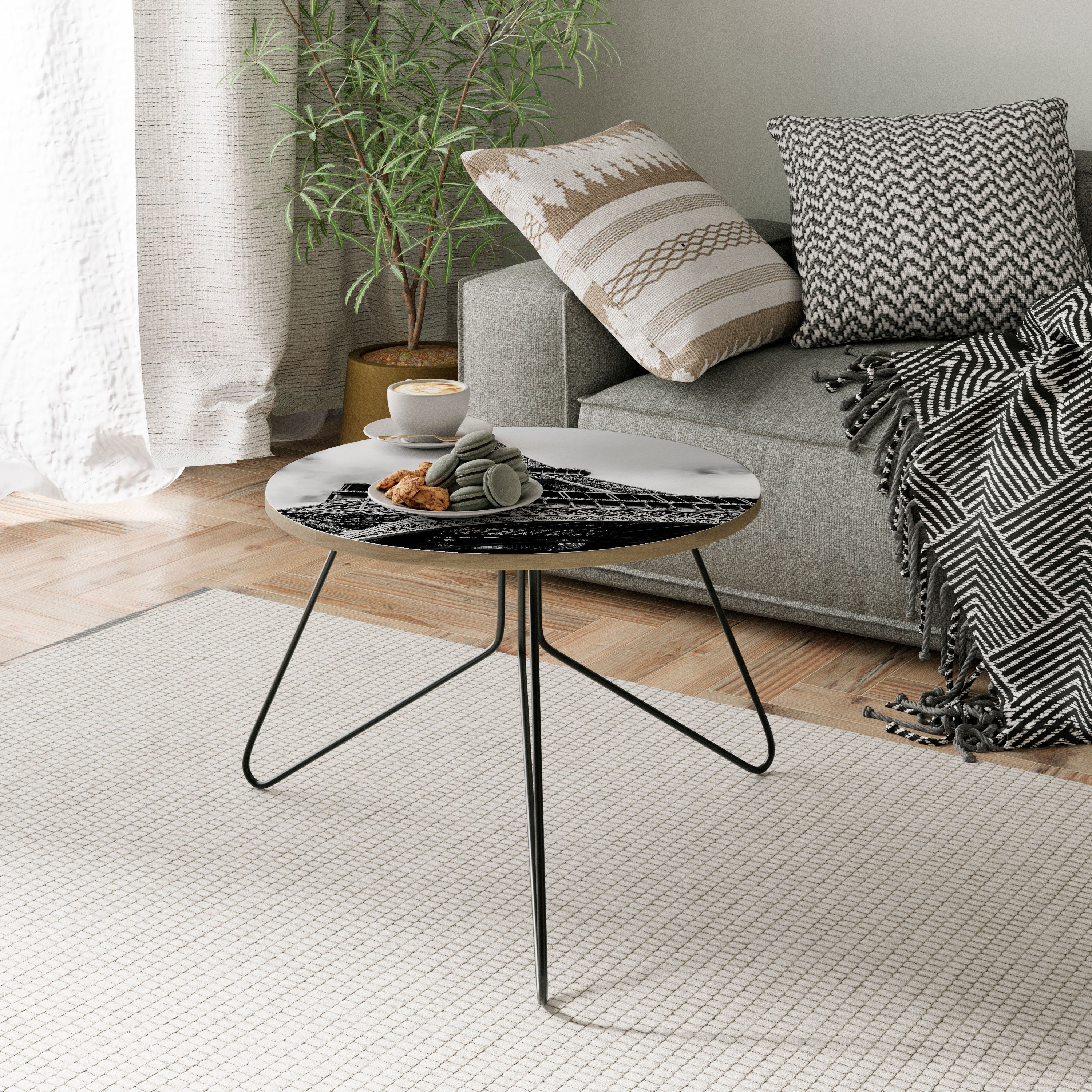 MONOCHROME PARISIAN ICON Coffee Table