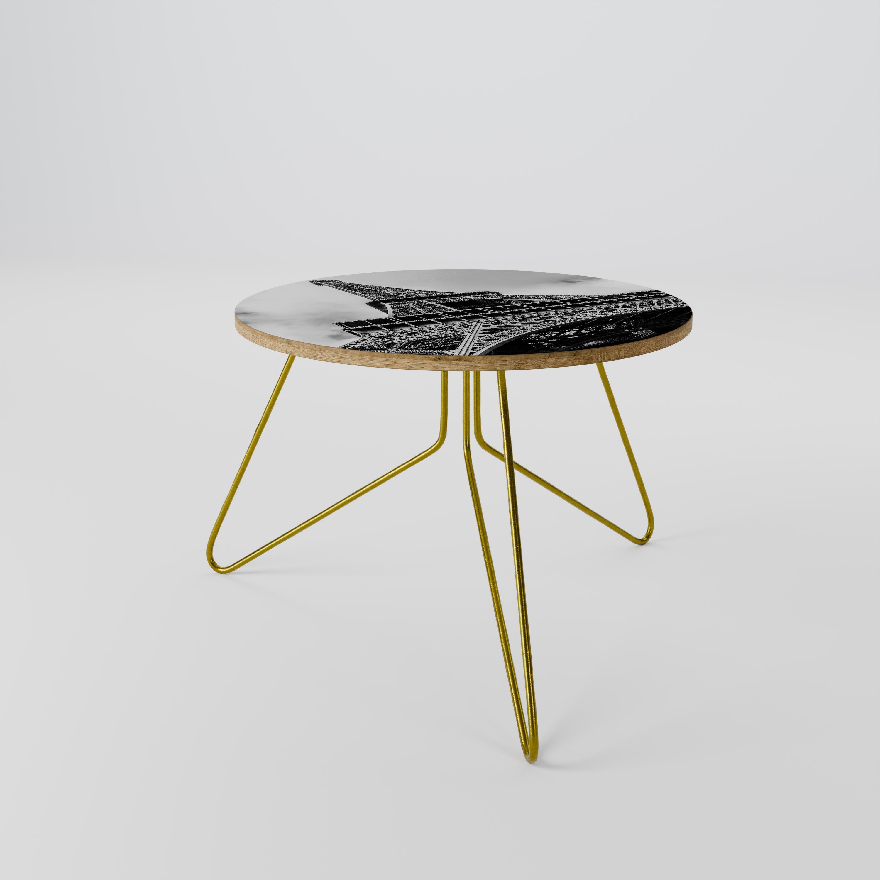 Table basse MONOCHROME ICÔNE PARISIENNE 60