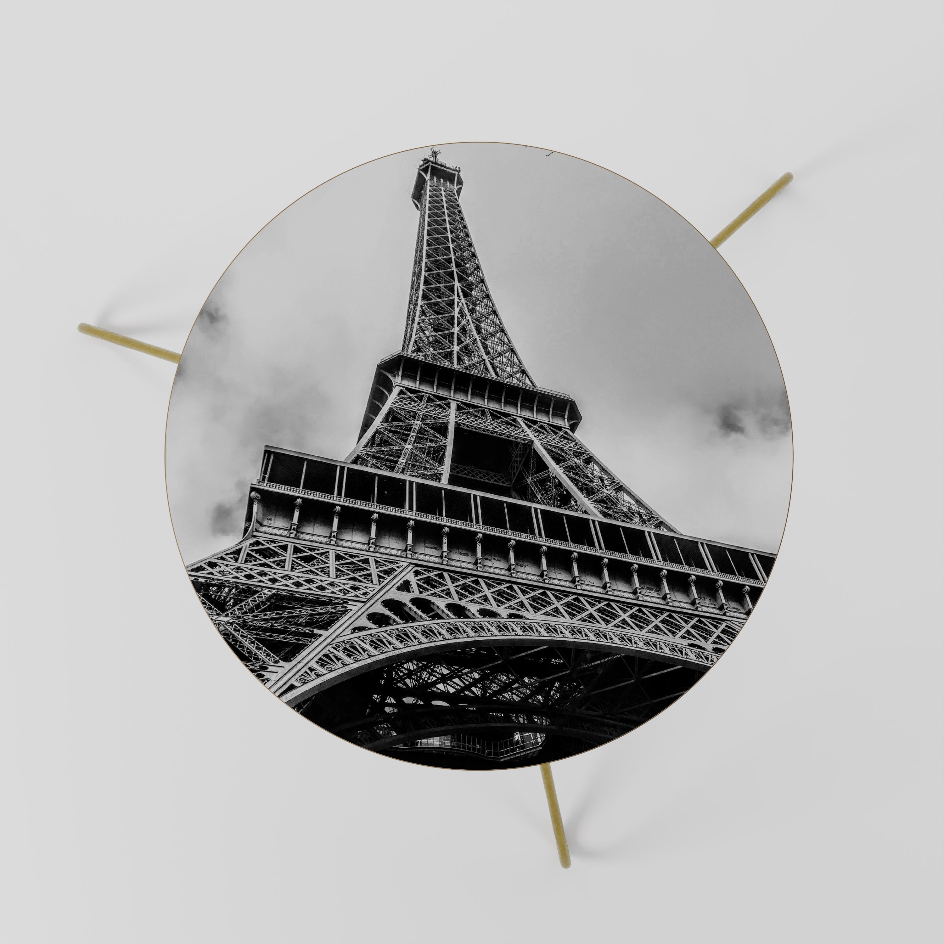 Table basse MONOCHROME ICÔNE PARISIENNE 60