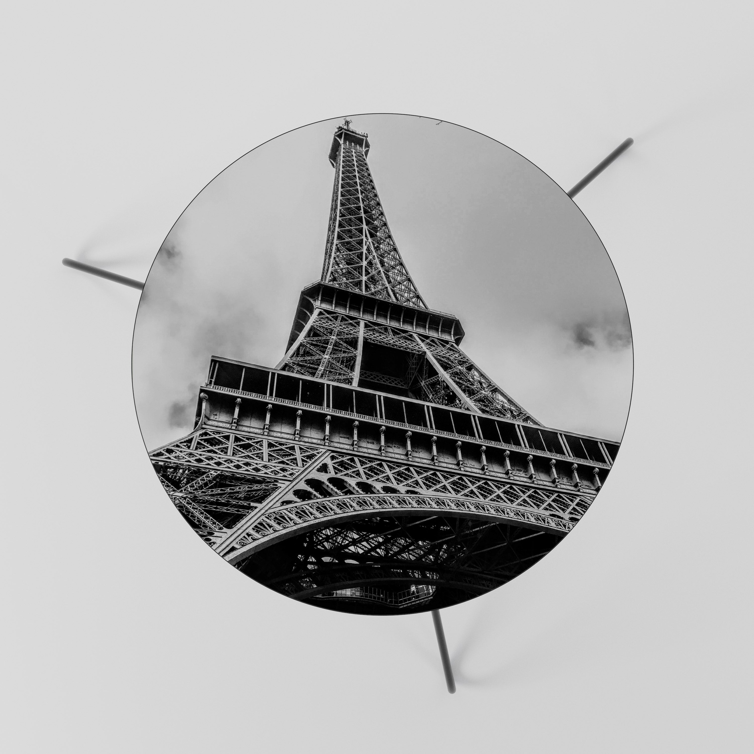 Table basse MONOCHROME ICÔNE PARISIENNE 60