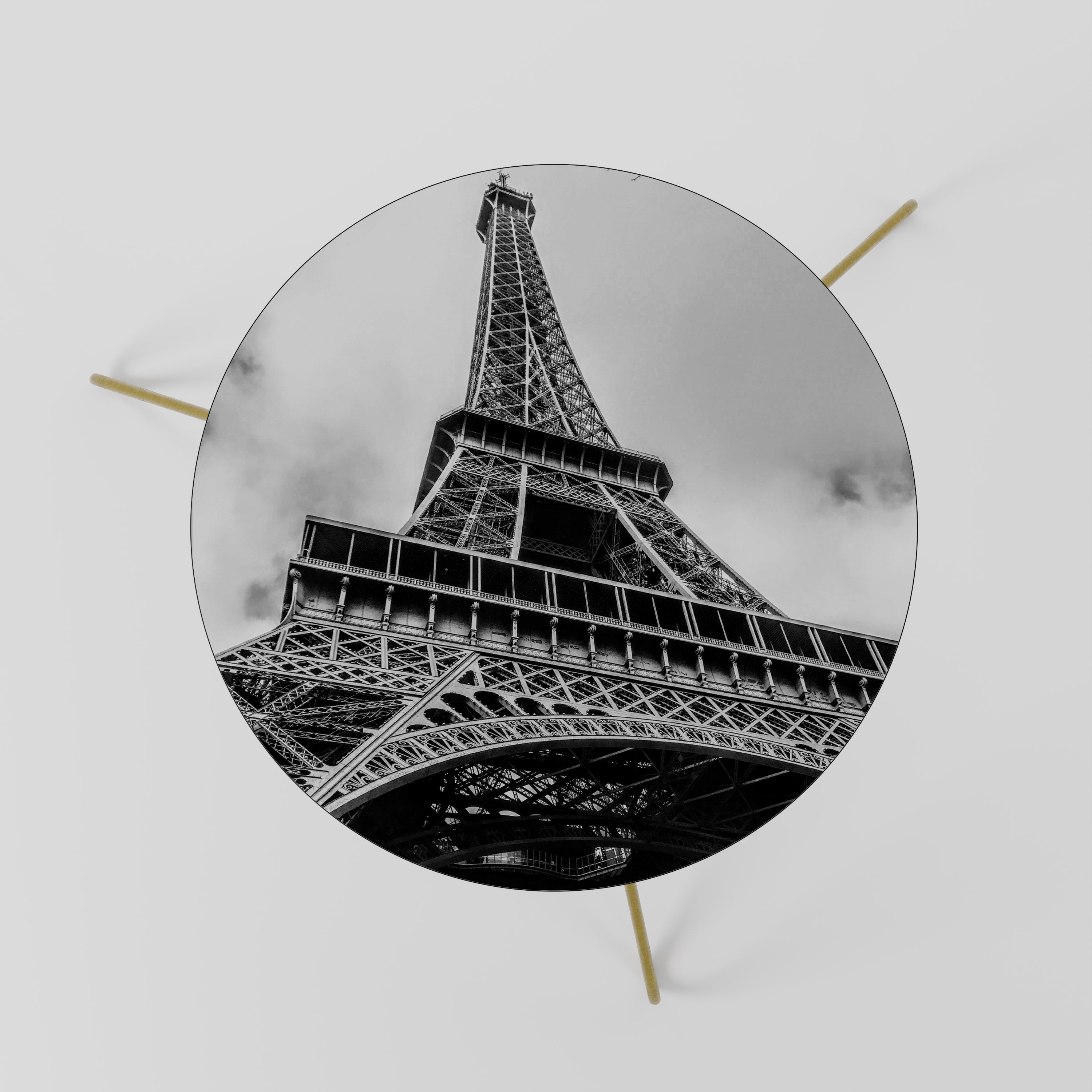 Table basse MONOCHROME ICÔNE PARISIENNE 60