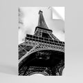 MONOCHROME PARISIAN ICON Peel and Stick Vertical Poster