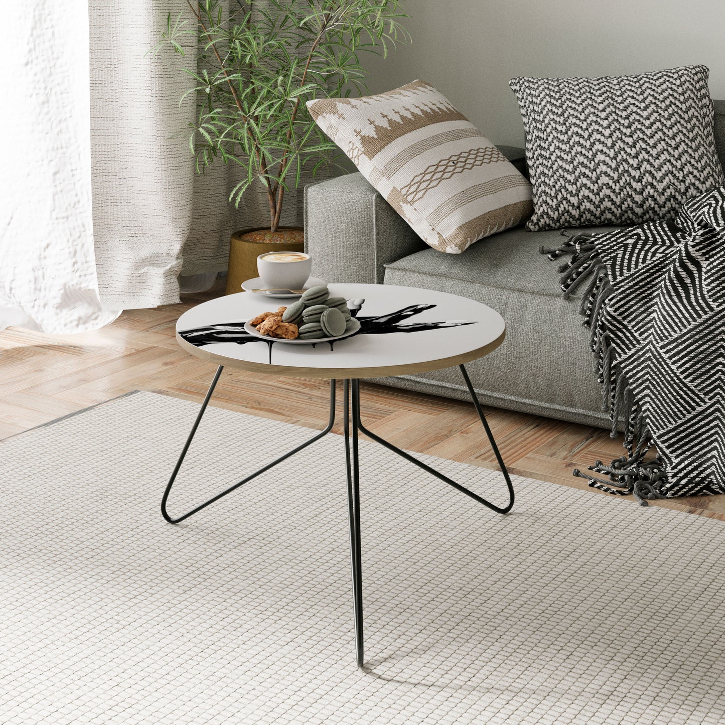 BLACK VISCOSITY Coffee Table