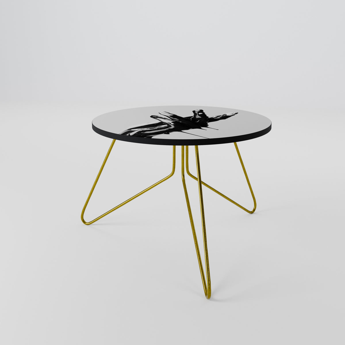 BLACK VISCOSITY Coffee Table