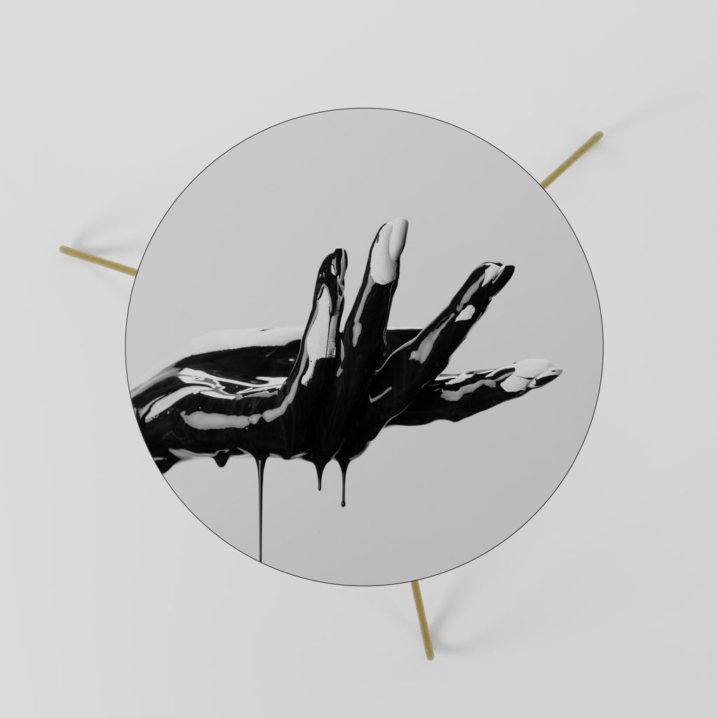 Table basse BLACK VISCOSITY 60