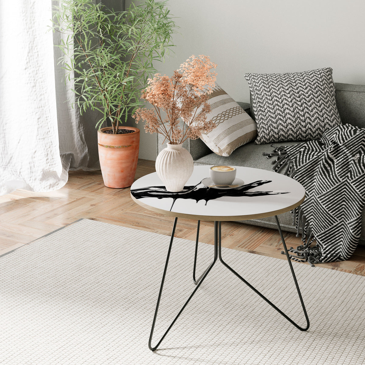 BLACK VISCOSITY Coffee Table