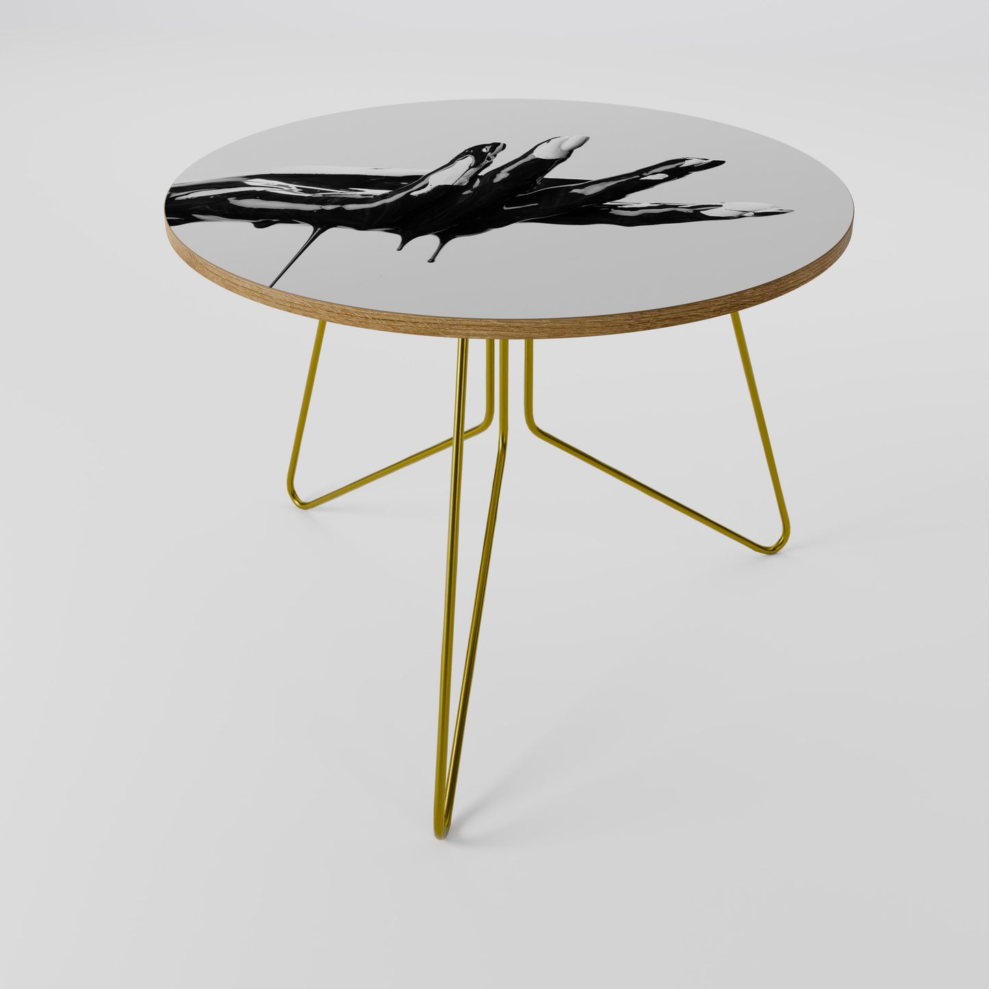 BLACK VISCOSITY Coffee Table
