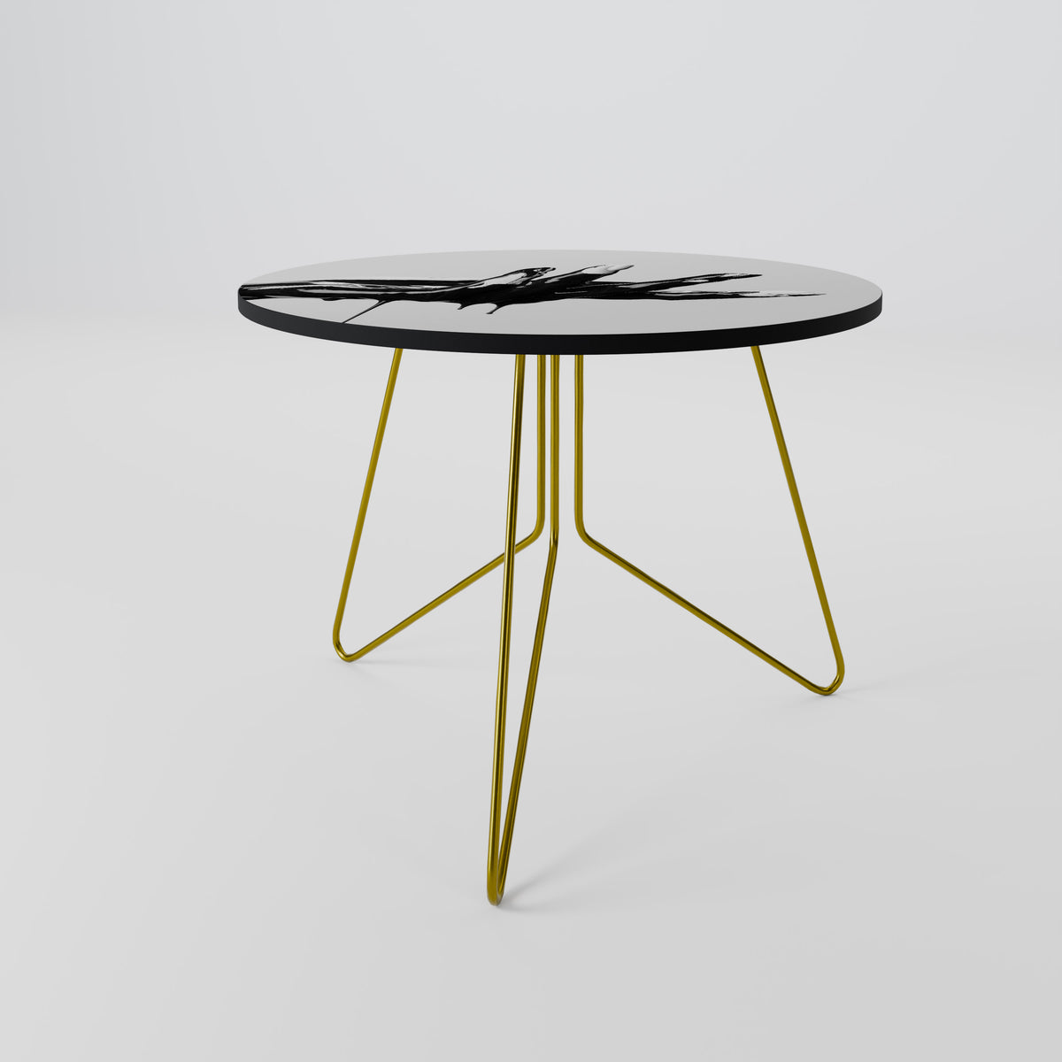 BLACK VISCOSITY Coffee Table
