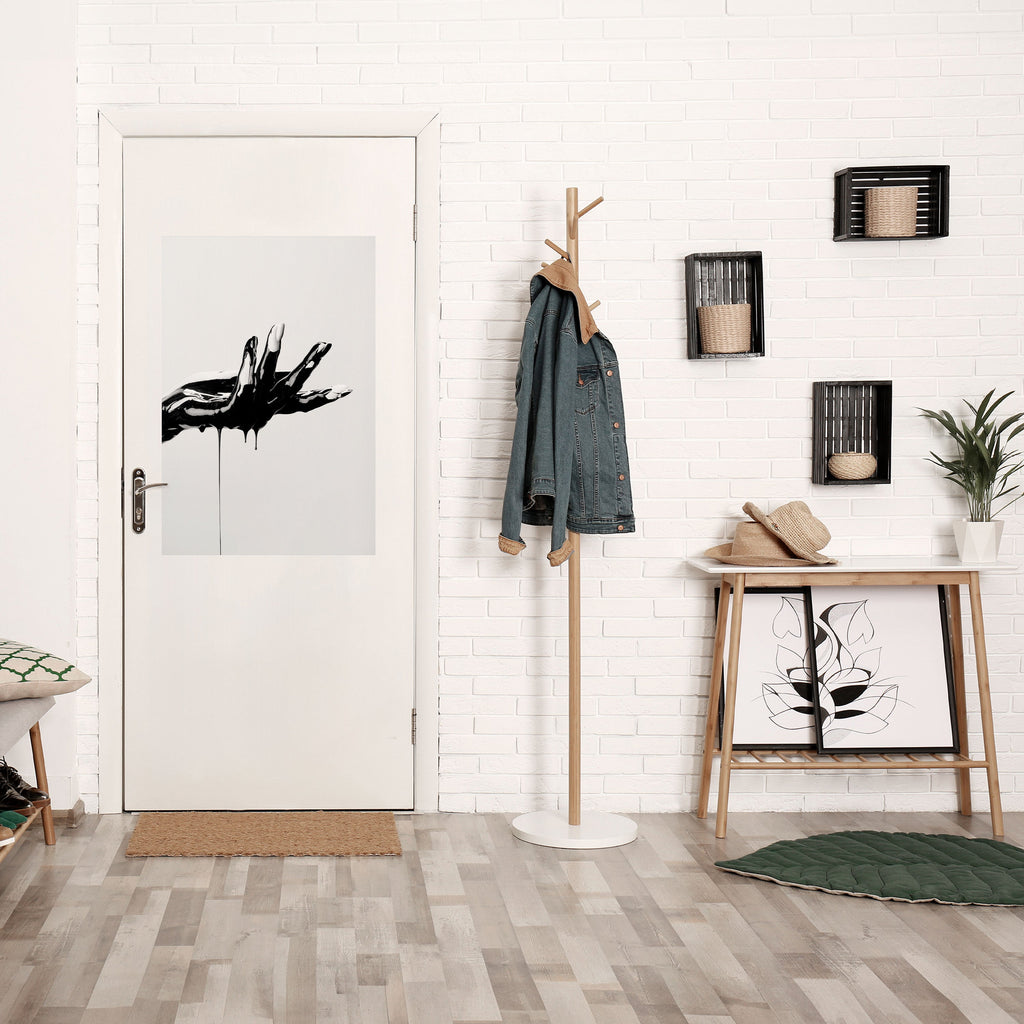 Affiche verticale autocollante BLACK VISCOSITY