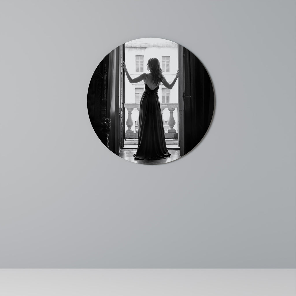 Décoration murale ronde FENÊTRE SUR LES MERVEILLES