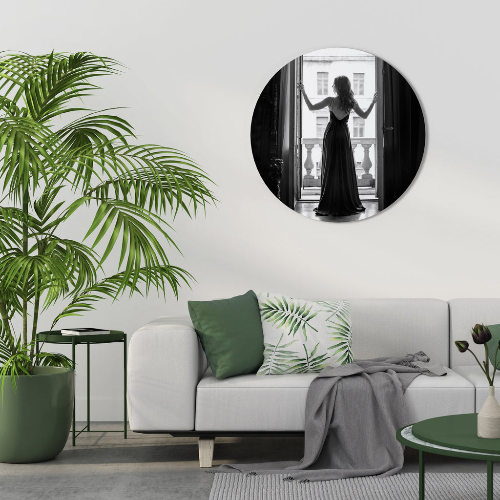 Décoration murale ronde FENÊTRE SUR LES MERVEILLES