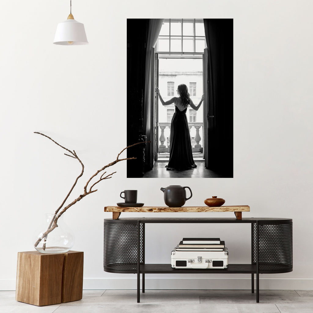 Affiche verticale autocollante « WINDOW TO WONDERS »