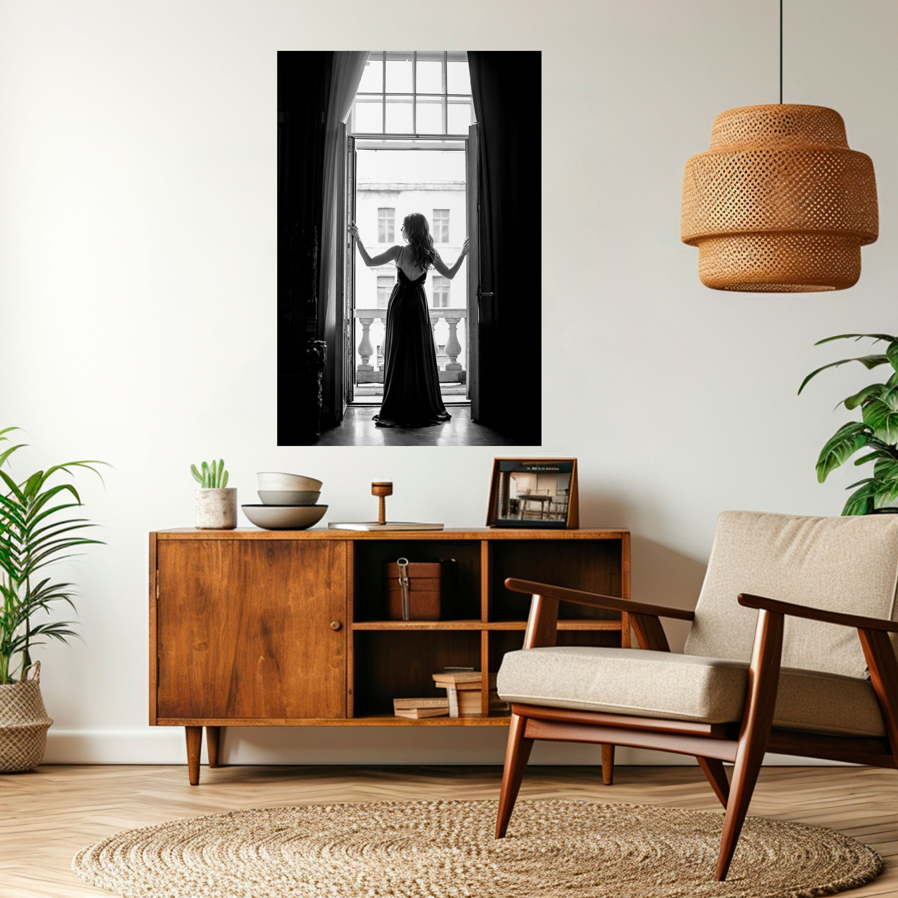 Affiche verticale autocollante « WINDOW TO WONDERS »