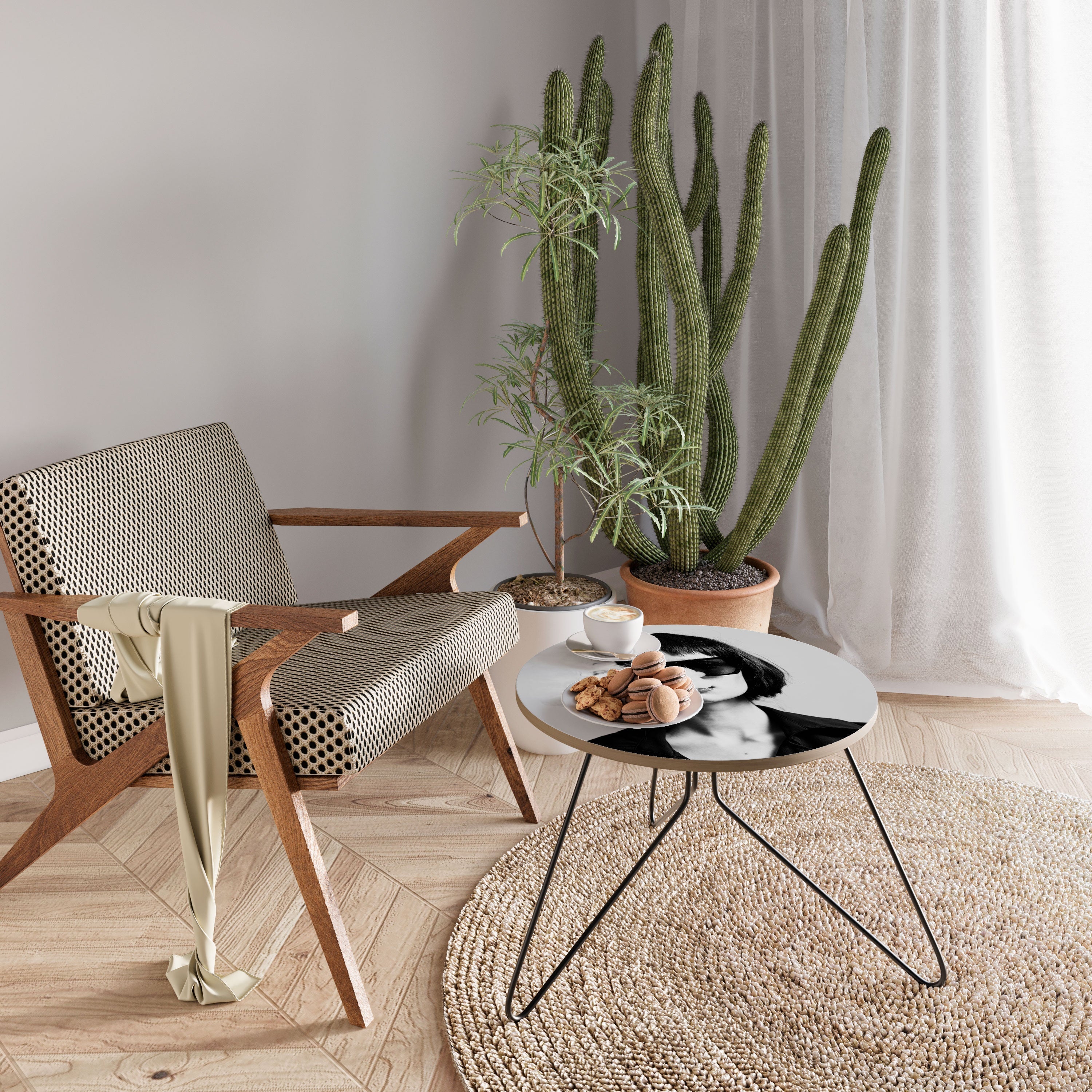 Table basse SMOKY BELLE 60