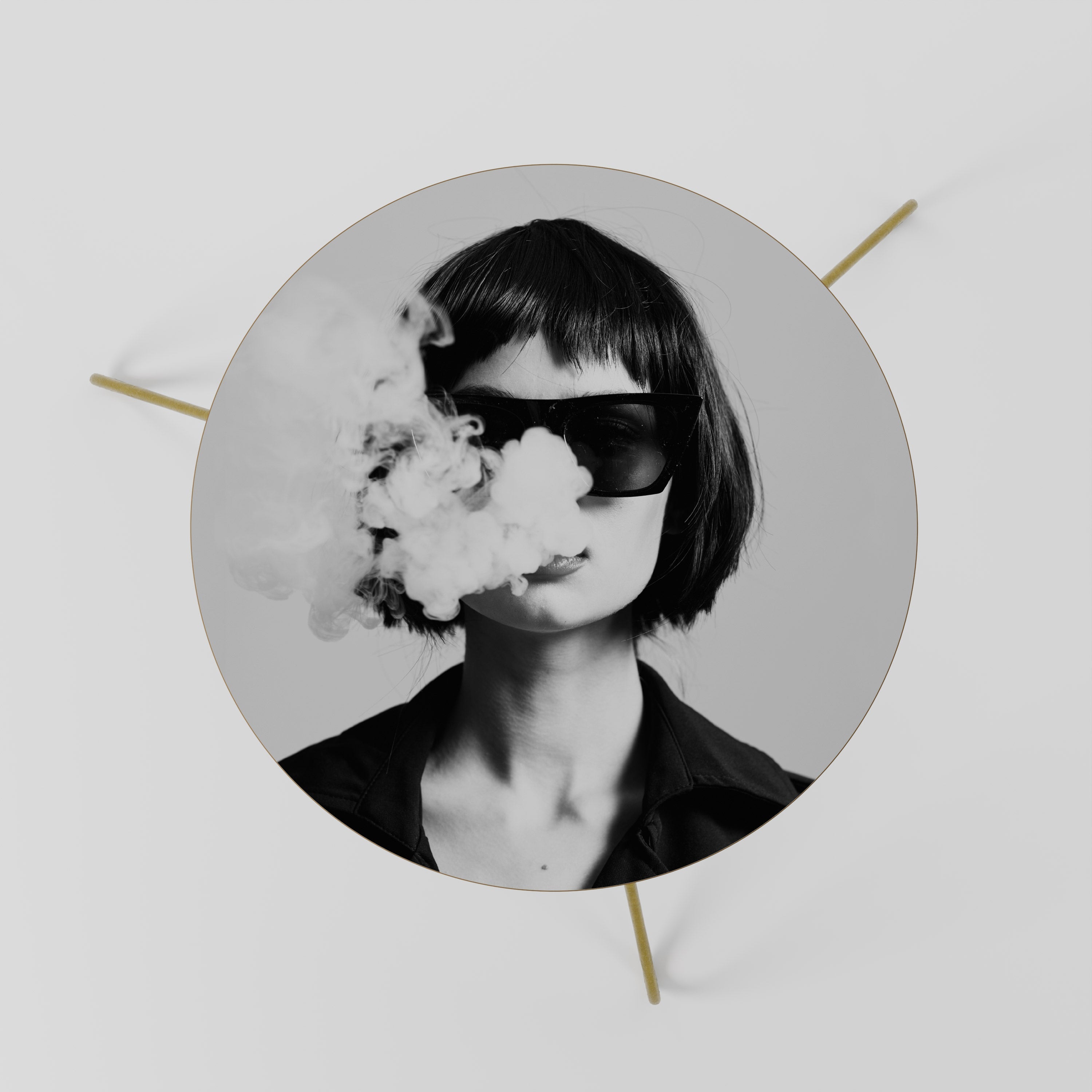 Table basse SMOKY BELLE 60