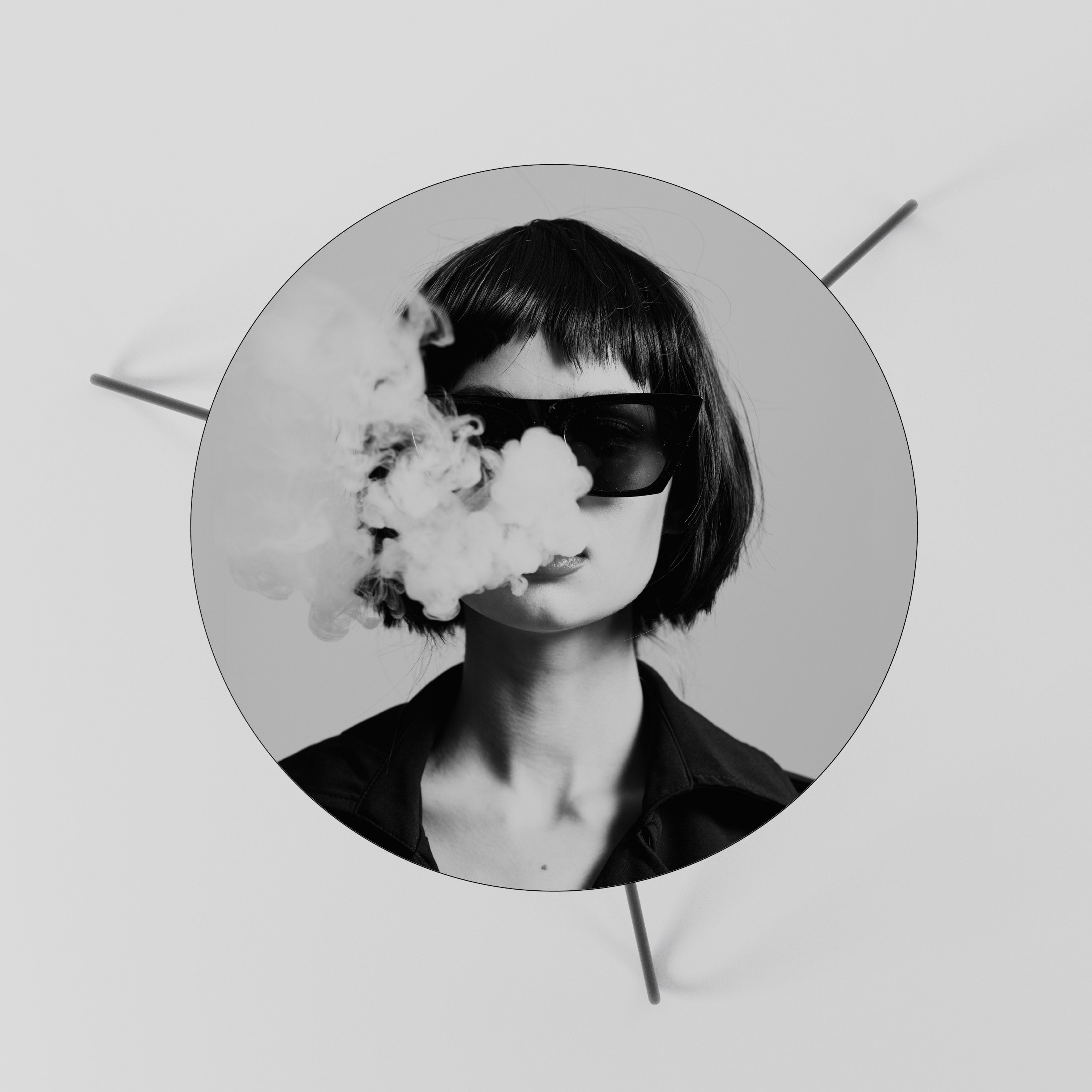 Table basse SMOKY BELLE 60